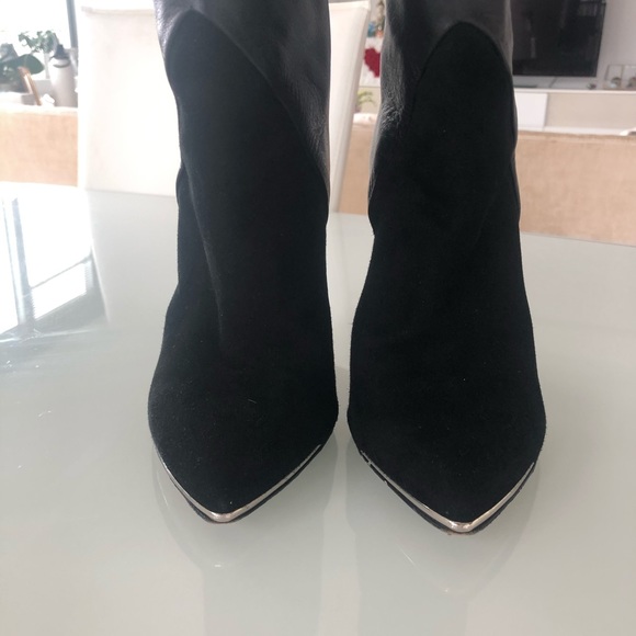 Authentic IRO boots. Size 36. Black leather/suede - Picture 5 of 8